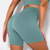 Seamless Knitted High Waist Push Up Cycling Shorts