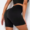 Seamless Knitted High Waist Push Up Cycling Shorts
